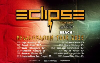ECLIPSE kündigen neue Shows der Megalomanium Tour 2025 an