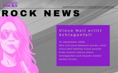 Vince Neil erlitt Schlaganfall